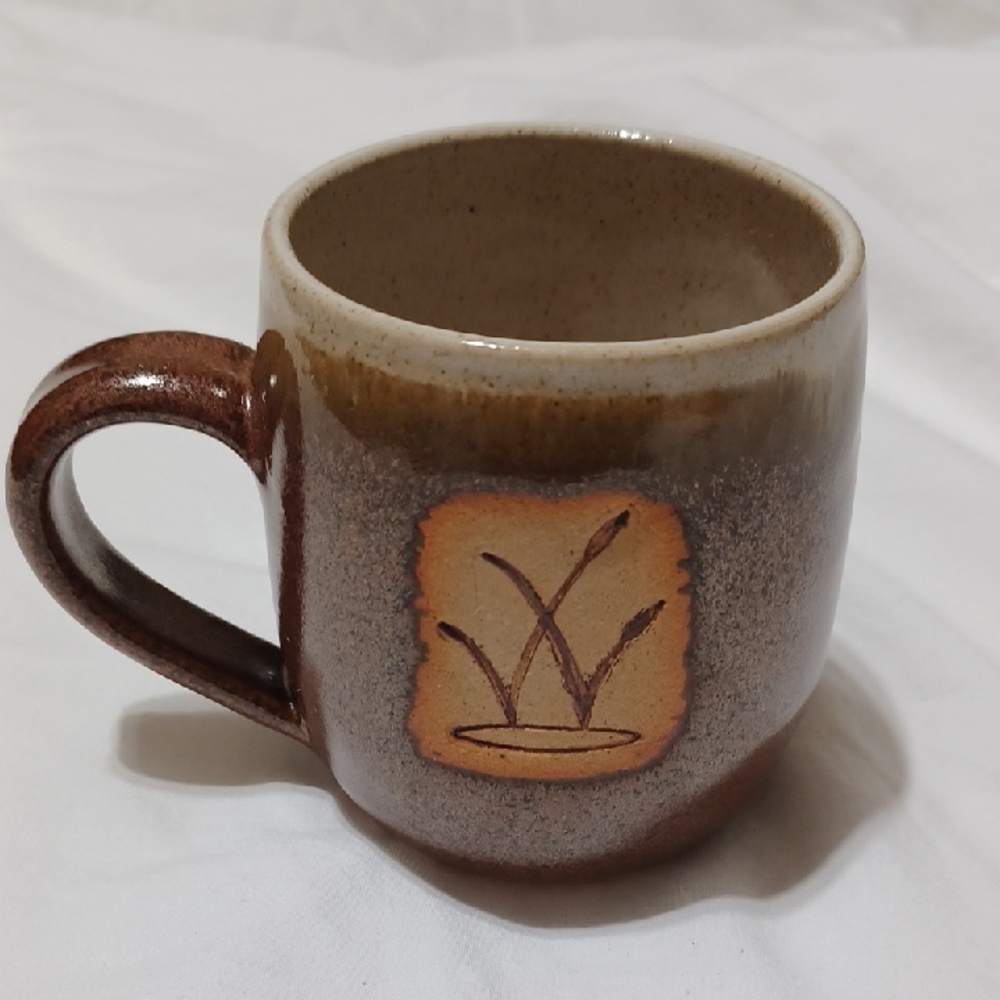 Handmade POTTERY Mug By MUD HEN Clay & Art Studio Calif